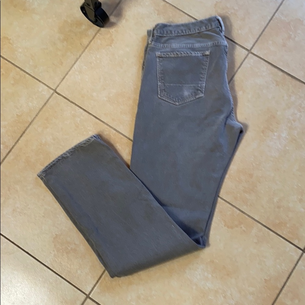 Banana Republic Mens medium gray jeans 34 x 34